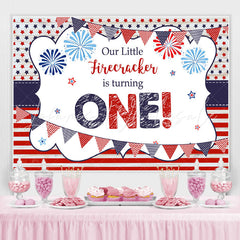 Lofaris 1st Birthday Backdrop Girls Independence Day Background