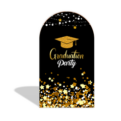 Graduation Grads Party Arch Backdrop Wall Cloth Cover