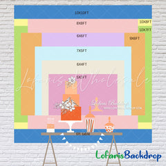 Lofaris A Baby Is Brewing Tea Party Floral Shower Backdrop