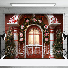 Lofaris Arched Door Tree Photography Christmas Backdrop