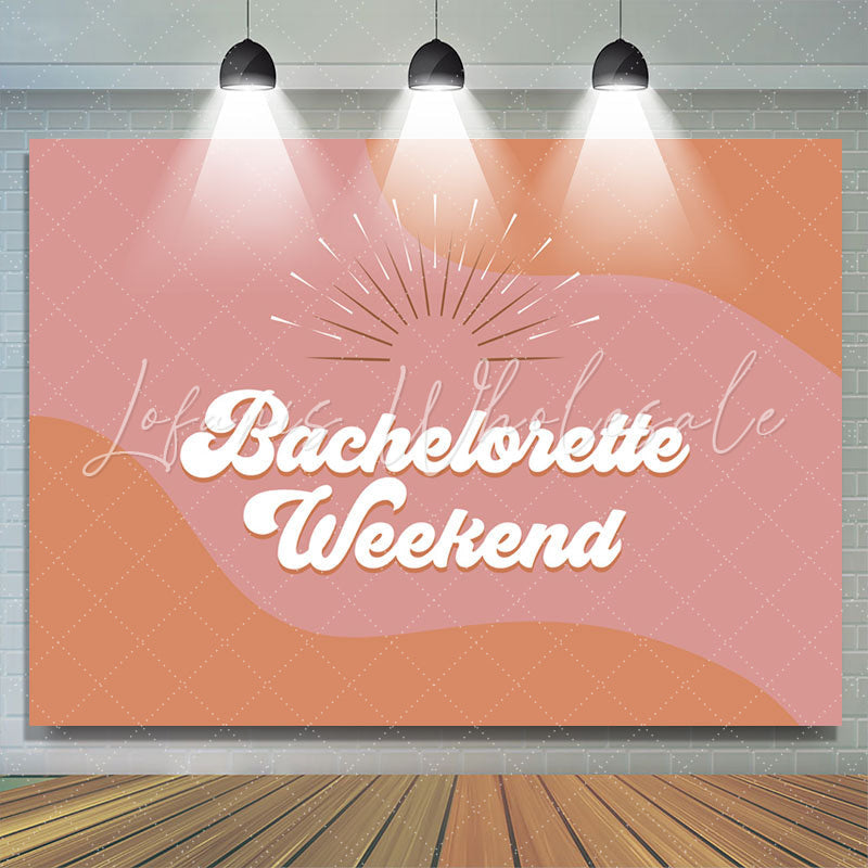 Lofaris Bachelorette Weekend Vibe Girl Lady Birthday Backdrop