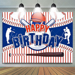 Lofaris Baseball Teens Happy Birthday Backdrop for Boys