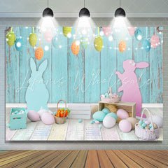 Lofaris Blue Boy Or Pink Girl Wooden Theme Baby Shower Backdrop