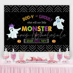 Lofaris Boo Or Ghoul Themed Baby shower Backdrop for Gender Reveal