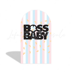 Boss baby arch Birthday Party Arch Backdrop Wall Cloth Cover