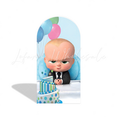 Boss baby arch Birthday Party Arch Backdrop Wall Cloth Cover