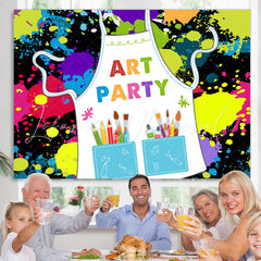 Lofaris Colorful Graffiti Art Birthday Party Backdrop For Boy