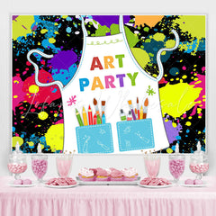 Lofaris Colorful Graffiti Art Birthday Party Backdrop For Boy