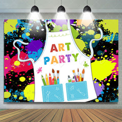 Lofaris Colorful Graffiti Art Birthday Party Backdrop For Boy