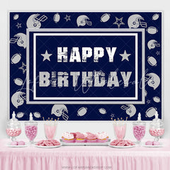 Lofaris Cowboy All-Star Theme Happy Birthday Backdrop For Boy