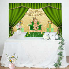 Lofaris Curtain Crown Glitter Wall Gift Baby Shower Backdrop