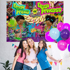 Lofaris Fresh Prince Or Princess 90s Themed Baby Shower Backdrop