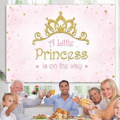 Lofaris Gold Crown And Pink Little Prinecss Birthday Party