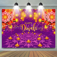 Lofaris India Light Festival Happy Diwali Party Backdrop Photo Banner