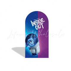 Inside Out Theme Birthday Party Arch Backdrop Wall Cloth Cover