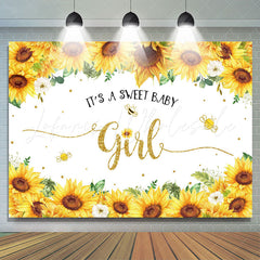 Lofaris It¡¯S A Sweet Baby Girl With Sunflowers Shower