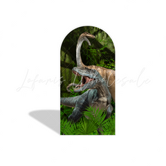 Jurassic World Park arch Birthday Party Arch Backdrop Wall Cloth Cover