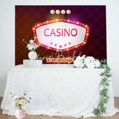 Lofaris Light Arrow Casino Open Backdrop For Birthday Party