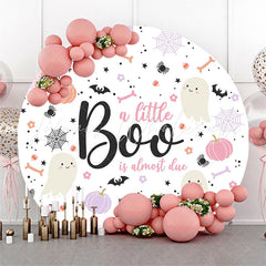 Lofaris Little Boo Halloween Baby Shower Backdrop For Girls