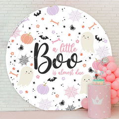 Lofaris Little Boo Halloween Baby Shower Backdrop For Girls