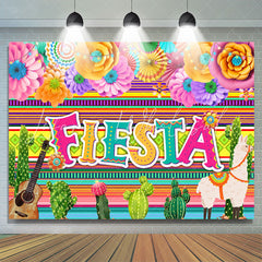 Lofaris Llama Fiesta And Colorful Backdrop For Holiday Events