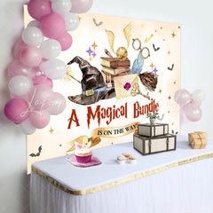 Lofaris Magical Bundle Theme Cartoon Baby Shower Backdrop