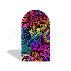 Mandala Background Arch Backdrop Wall Cloth Cover