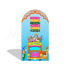 Mandala Background Arch Backdrop Wall Cloth Cover