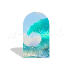 Moana arch Birthday Party Arch Backdrop Wall Cloth Cover