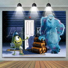 Lofaris Monsters Friend Workers Birthday Party Backdrop