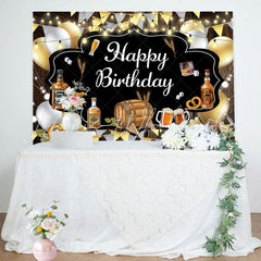 Lofaris Oktoberfest Cowboy Celebration Birthday Backdrop