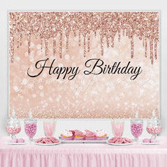 Lofaris Pink bokeh flash chip birthday photo backdrop for girl