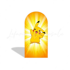 Pokemon arch Birthday Party Arch Backdrop Wall Cloth Cover