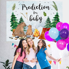 Lofaris Prediction for Baby Winer Shower Party Backdrop