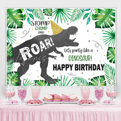 Lofaris Roar Jungle Forest Tyrannosaurus Rex Birthday Backdrop