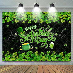 Lofaris Shamrock Happy St.Patrick’s Day Baby Shower Backdrop