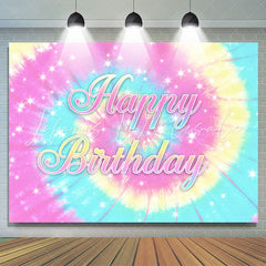 Lofaris Shiny Graffiti Themed Lovely Happy Birthday Backdrop