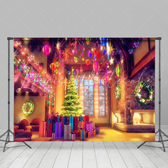 Lofaris Sparkle Colourful Light Bokeh Christmas Backdrop