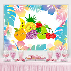 Lofaris Sweet Furit Summer Leaves Party Event Backdrop