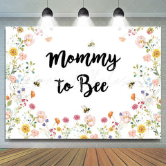 Lofaris Sweet Spring Mommy To Bee Baby Shower Backdrop