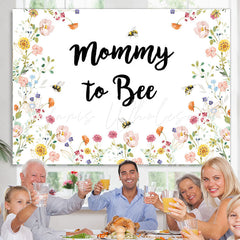 Lofaris Sweet Spring Mommy To Bee Baby Shower Backdrop