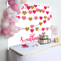 Lofaris Sweetheart Is On The Way Girls Baby Shower Backdrop