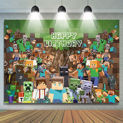 Lofaris Video Games Birthday Party Backdrop For Decoration