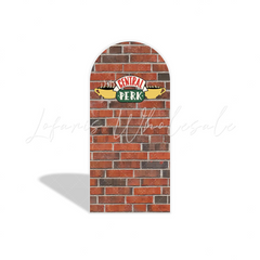 we’ll be there for you Birthday Party Arch Backdrop Wall Cloth Cover