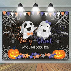 Lofaris What Will Baby Be Cute Boo Halloween Shower Backdrop