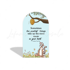 Winnie the pooh arch Birthday Party Arch Backdrop Wall Cloth Cover